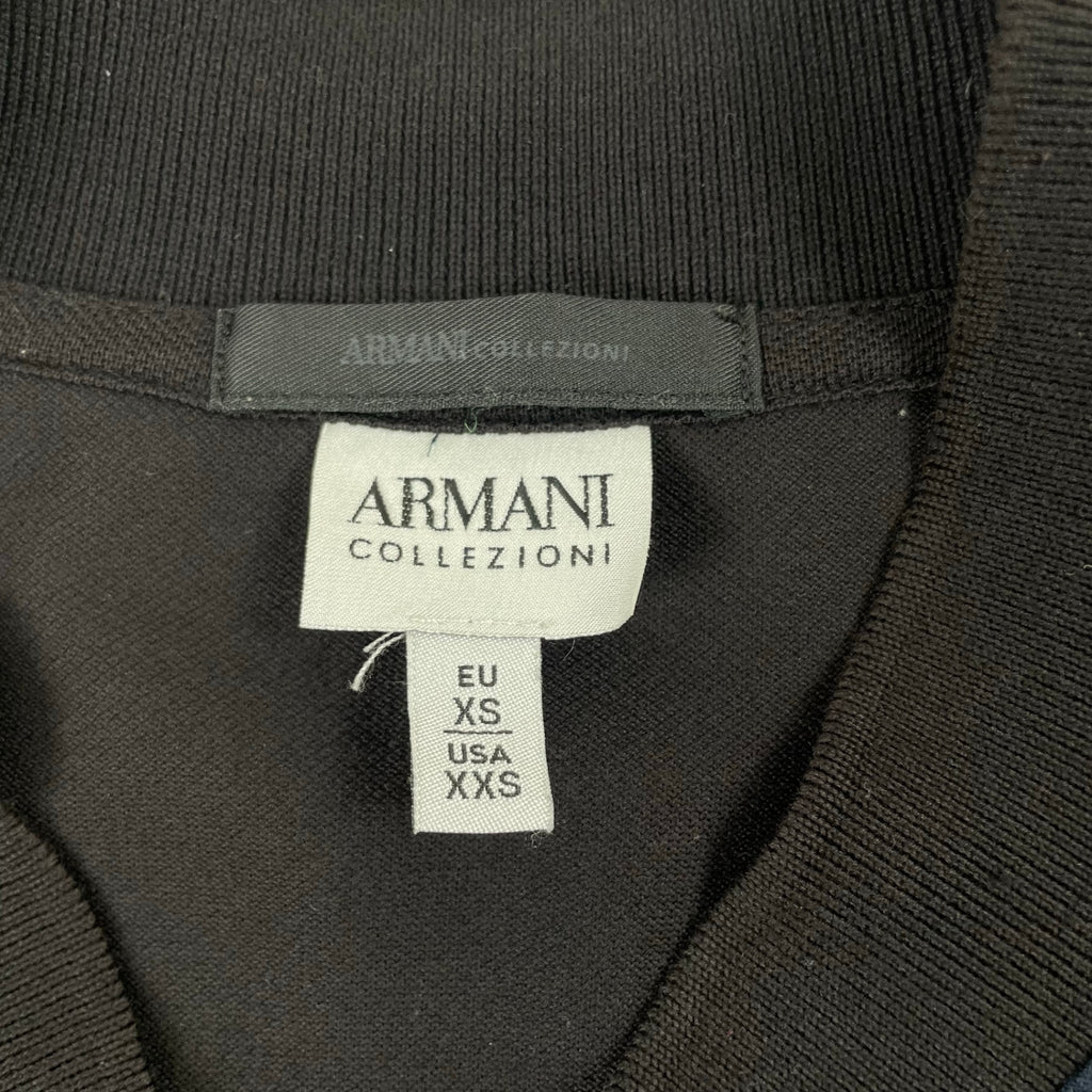 ARMANI collezioni / バイカラージップブルゾン 参考定価：80,000程度 SIZE:XS