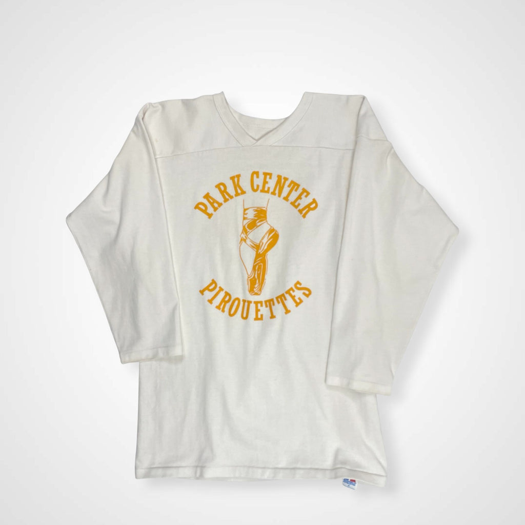 RUSSELL ATHLETIC ラッセルアスレチック / 80sフットボールTEE 両面プリント SIZE：M