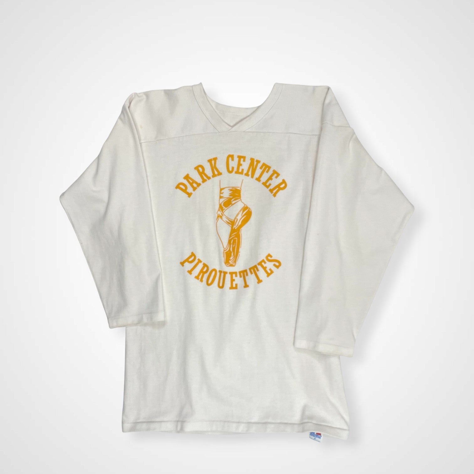 RUSSELL ATHLETIC ラッセルアスレチック / 80sフットボールTEE 両面プリント SIZE：M