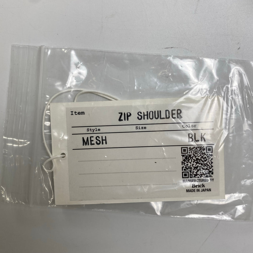 Brick ブリック / Mesh Zip Shoulder Bag メッシュ レザー ショルダーバッグ 日本製