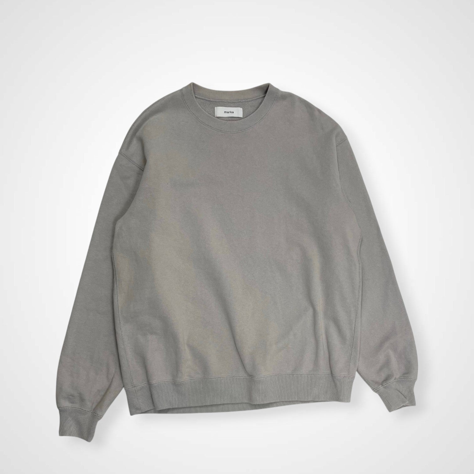marka マーカ / クルーネックスウェット M22F-37CS01C 参考定価：27,000程度 SIZE:1