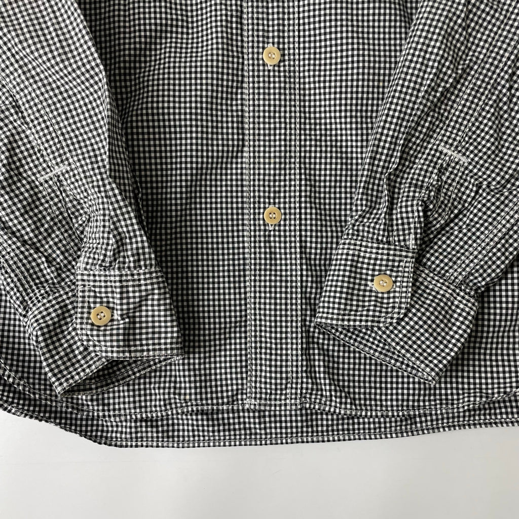 COMME des GARCONS HOMME / 15SS ギンガムワークシャツ 空環仕上げ SIZE:S