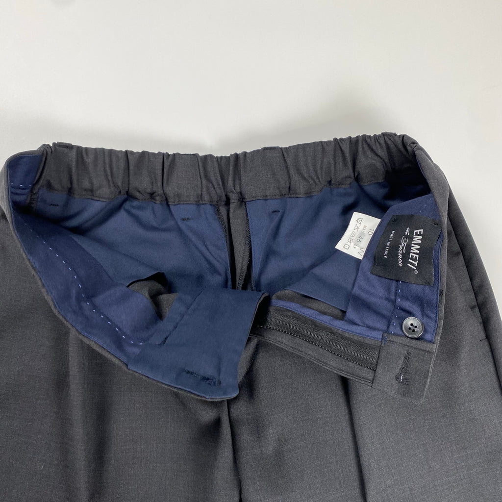 EMMETI エンメティ / 1タック ウールスラックス イタリア製 参考定価：40,000程度 SIZE：46