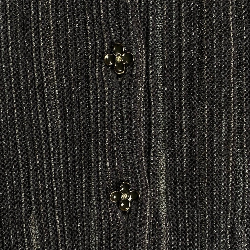 VINTAGE ヴィンテージ / プリーツセットアップ リュネビル刺繍 グレー SIZE:M-L