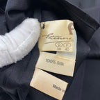 EURO VINTAGE / アシンメトリーシルクブラウス 参考定価：50,000程度 SIZE:42