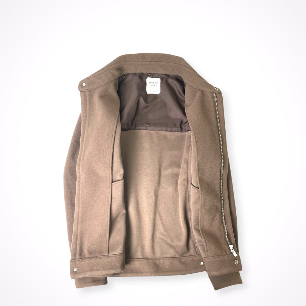 UNITED TOKYO / メルトンジャージZIPブルゾン 参考定価：20,000+tax SIZE：3
