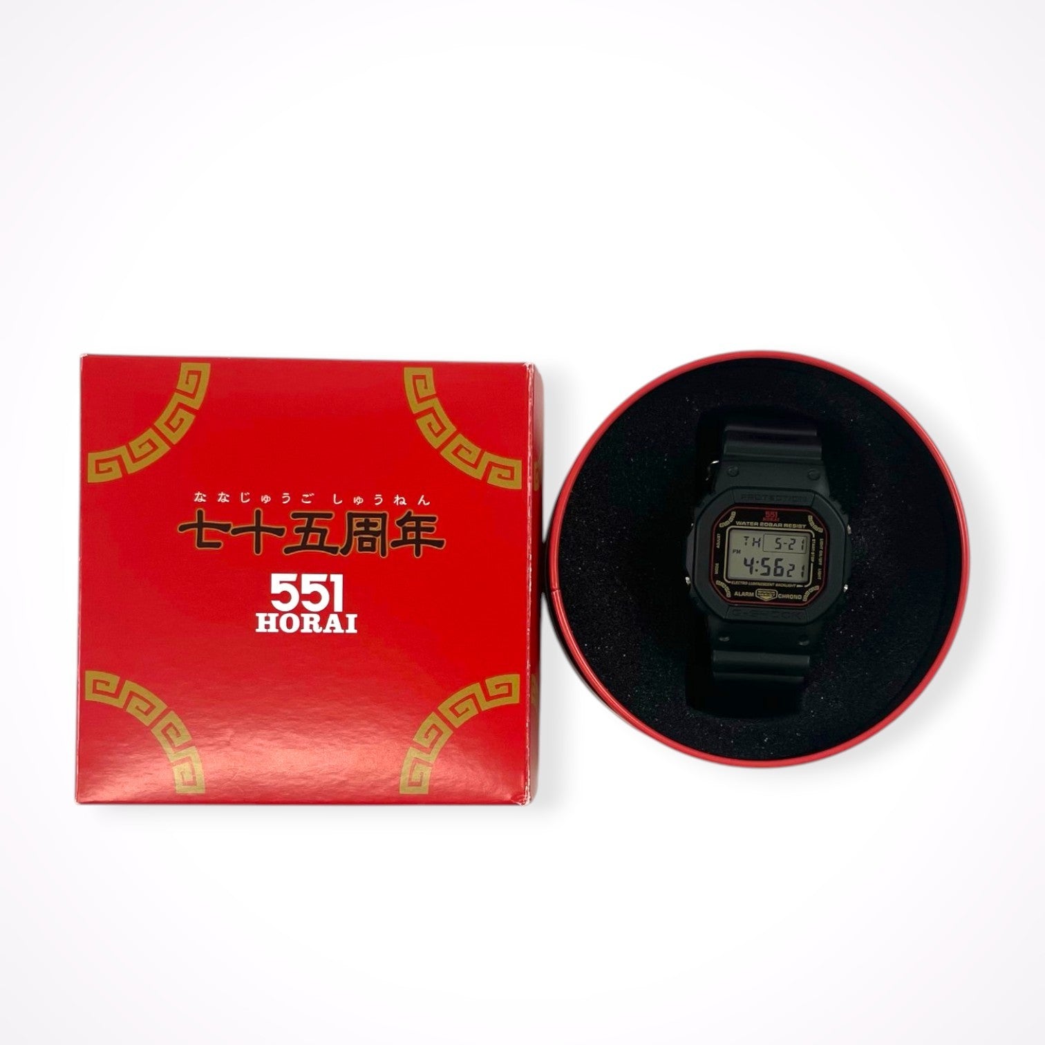 551蓬莱×G-SHOCK / 未使用品 75周年記念 コラボリストウォッチ