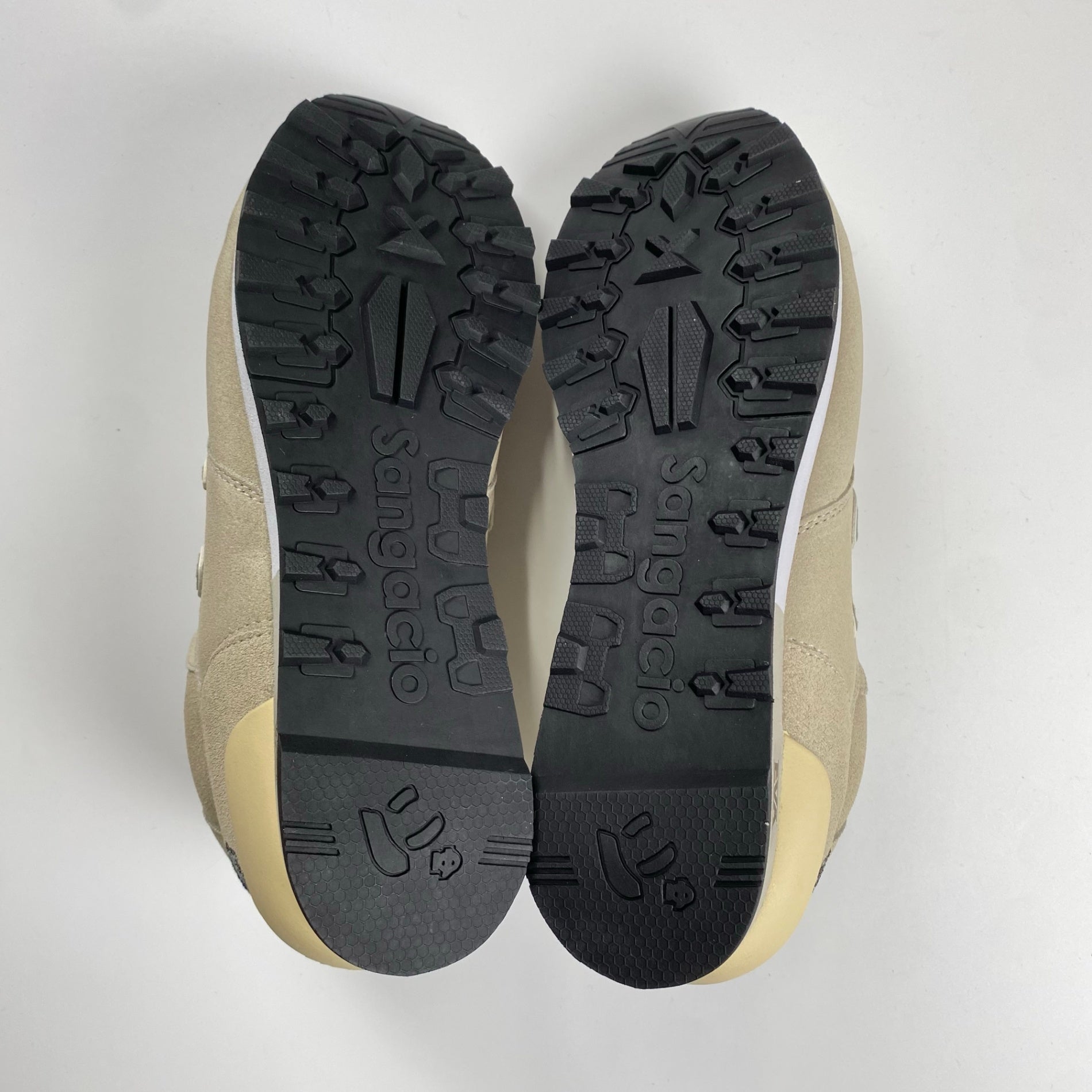 【未使用品】 Sangacio × PUNK DRUNKERS サンガッチョ パンクドランカーズ / にゅ × PDS「パ」 コラボスニーカー LIGHT GRAY