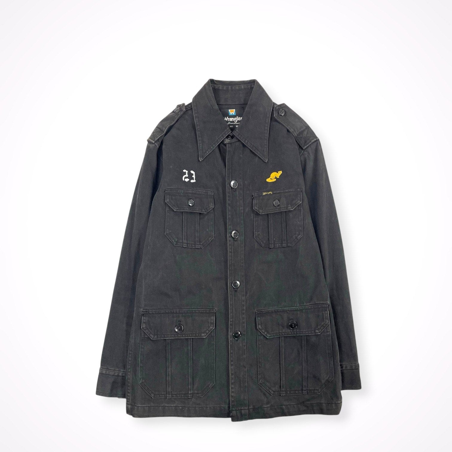 浅井健一　デニムジャケット　セクシーストーンズレコード Wrangler × sexy stones RECORDS / 浅井健一 刺繍ロゴデザイン