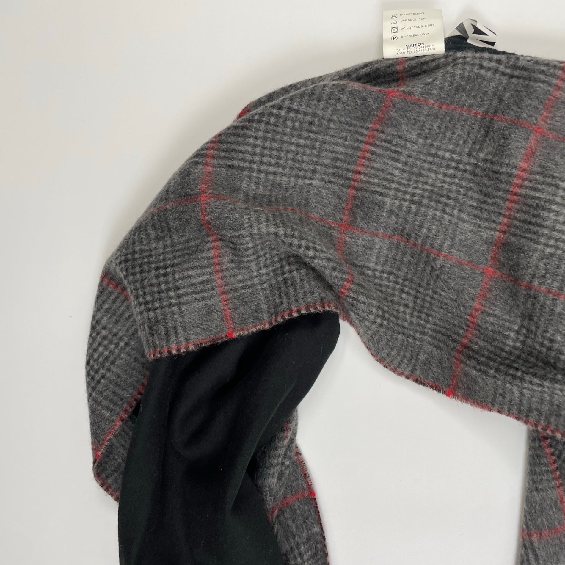 MARIOS マリオス / ボレロレイヤードスウェット 参考定価：30,000程度