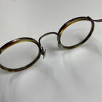 金子眼鏡 プレミアムライン / インナーリム ラウンド  度なしクリアレンズ 参考定価：78,000+tax