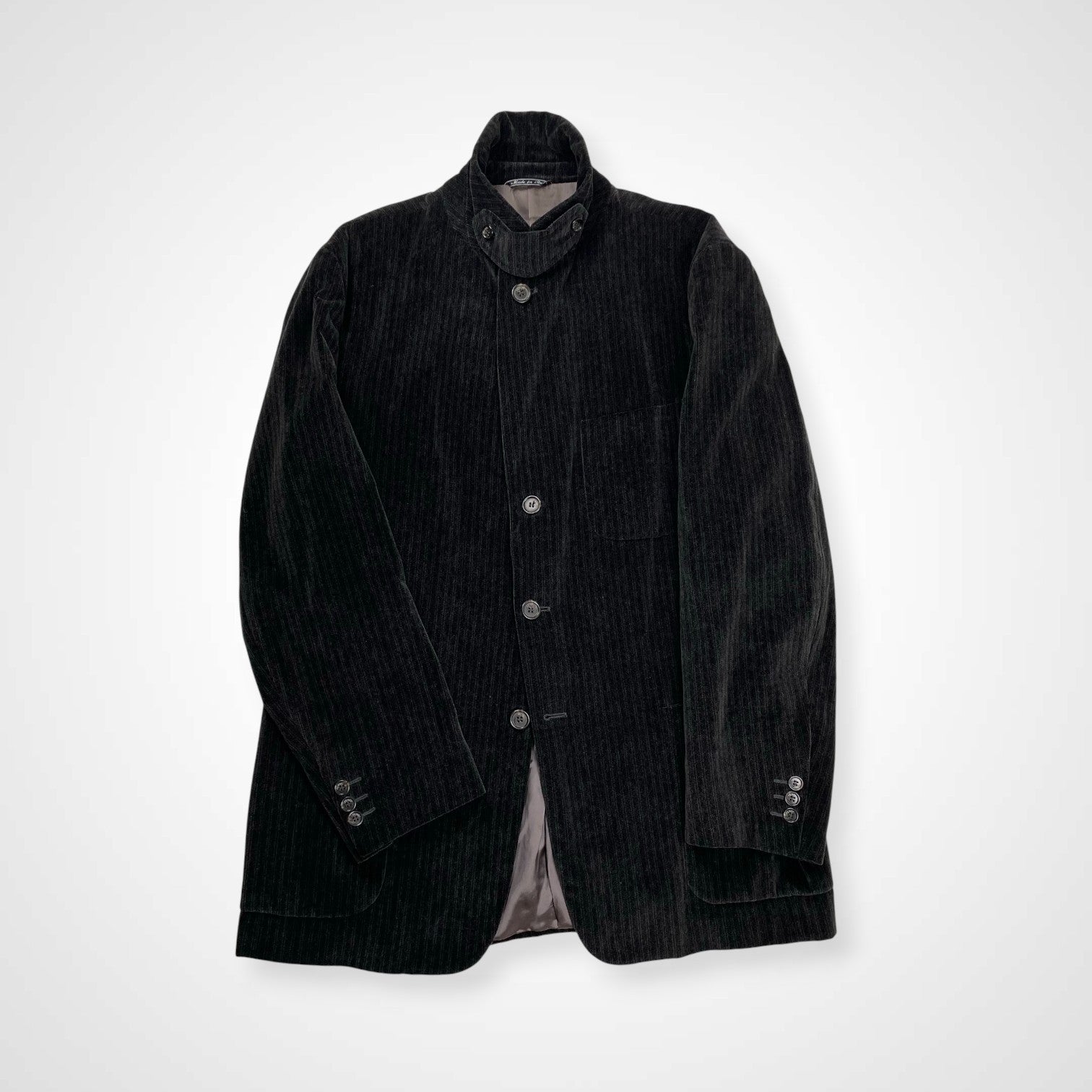 FENDI フェンディ / VINTAGE コットンベロア ジャケット MADE IN ITALY 参考定価：200,000程度 SIZE：52