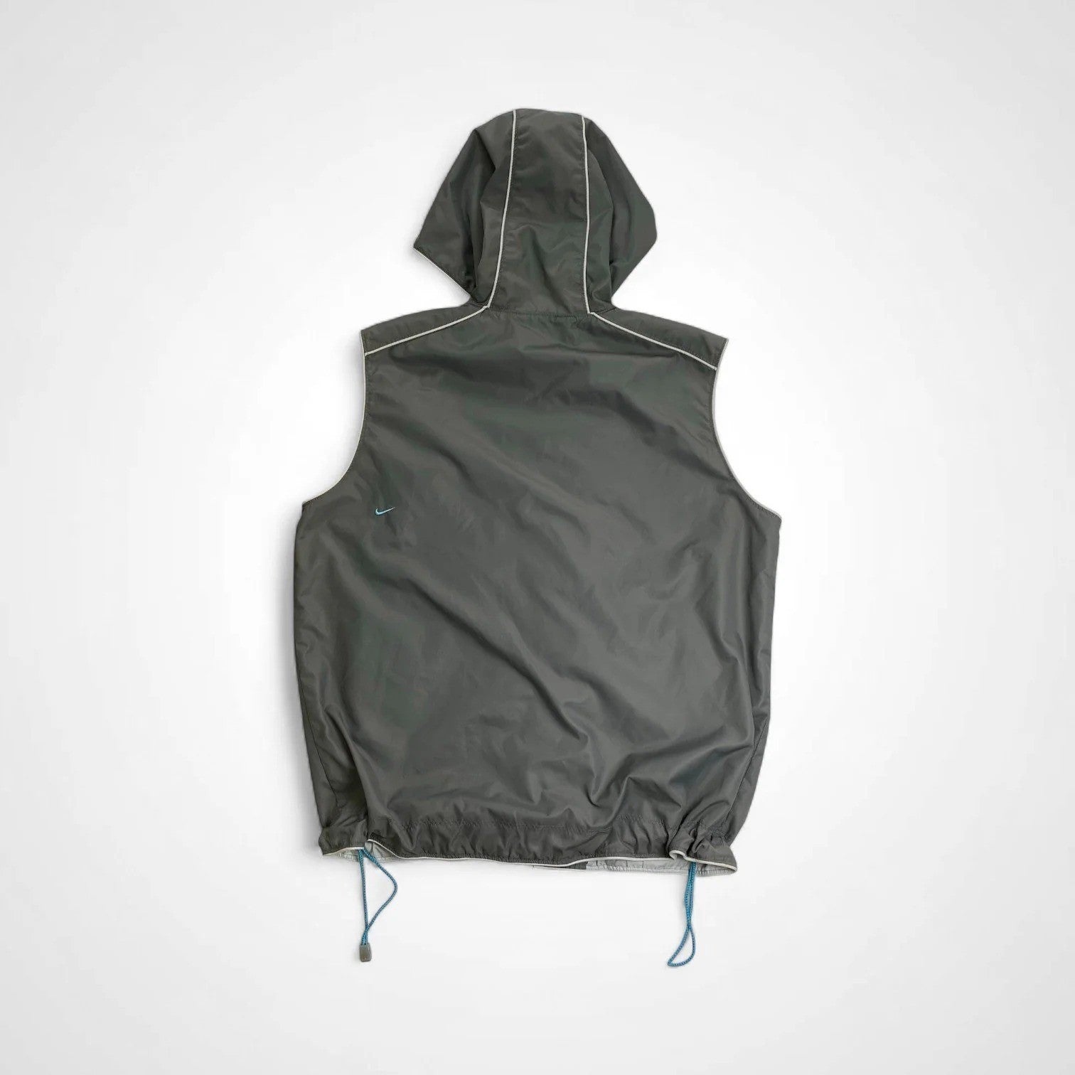 NIKE ナイキ / asymmetry tech hooded vest テック ベスト 立体ポケット SIZE：M