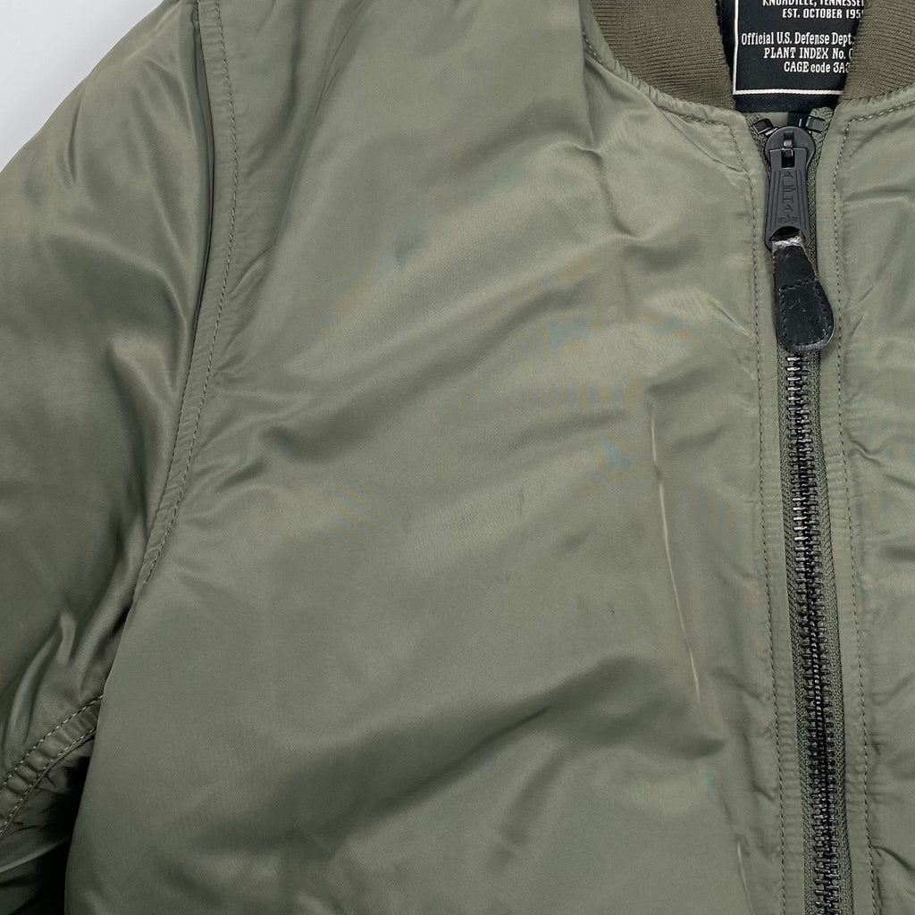 ALPHA × EMODA アルファ エモダ / MA-1 TIGHT ブルゾン 参考定価：25,800+tax SIZE:L