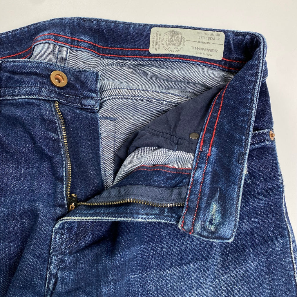 DIESEL ディーゼル / THOMMER リペア＆クラッチ スキニーデニムパンツ 084NF 参考定価：30,000程度 SIZE:W29