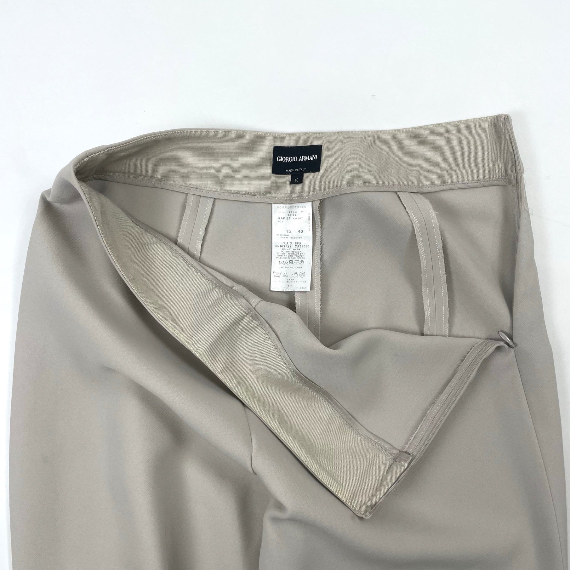 GIORGIO ARMANI / ヴィンテージスラックス 参考定価：100,000程度 SIZE:40