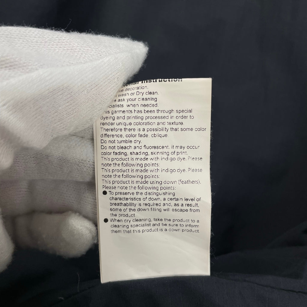 REMI RELIEF レミ レリーフ / ハーフスリーブダウン WRAP DOWN ネイビー 参考定価27,000+tax SIZE:S