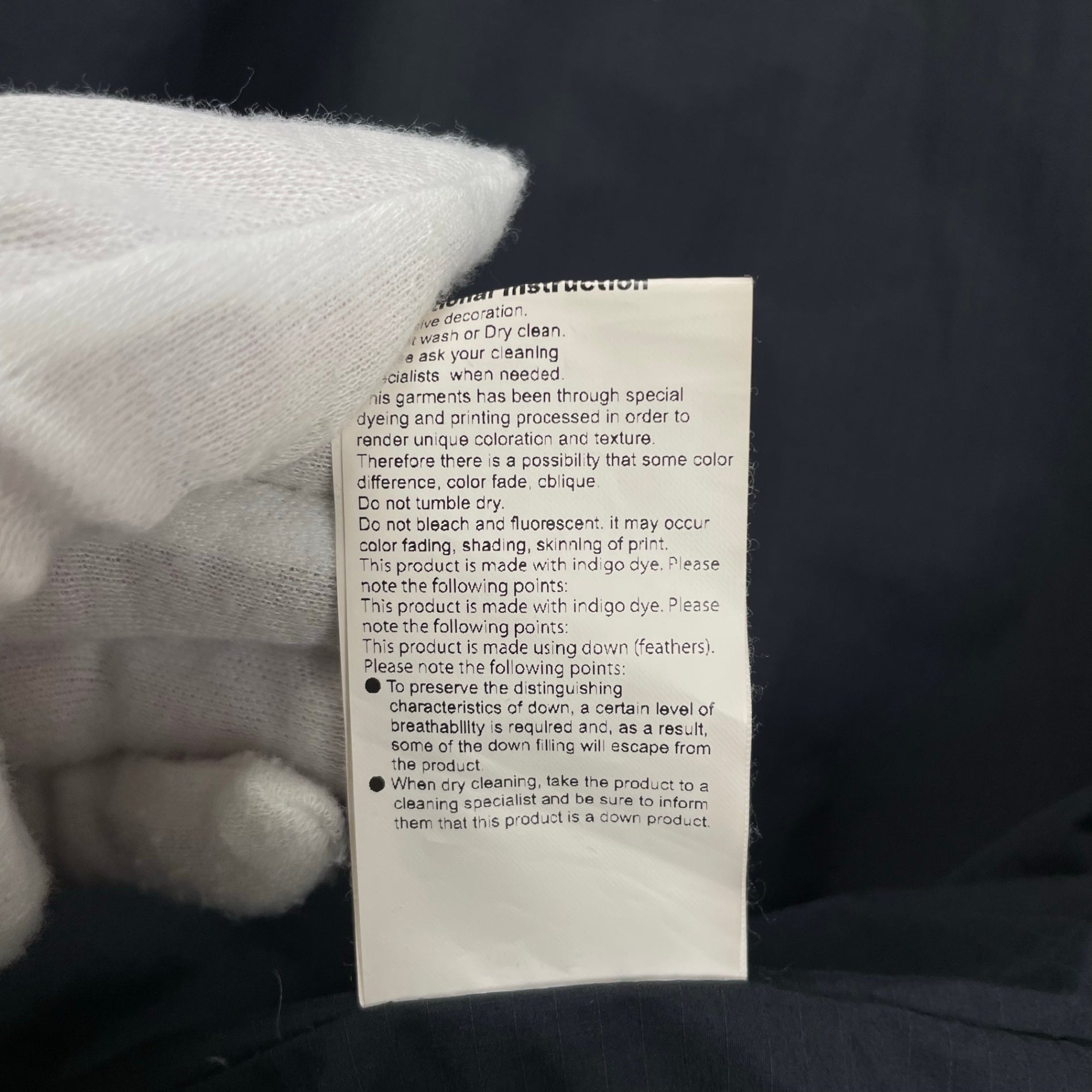 REMI RELIEF レミ レリーフ / ハーフスリーブダウン WRAP DOWN ネイビー 参考定価27,000+tax SIZE:S