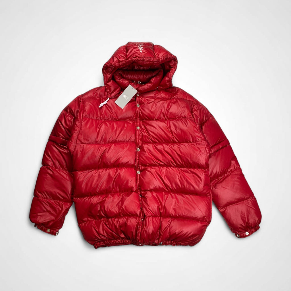 MOUNTAIN RESEARCH × BEAMS PLUS / 別注 Folks Puff Jacket ダウンジャケット タグ付 バーガンディ 参考定価：90,000+tax SIZE:M