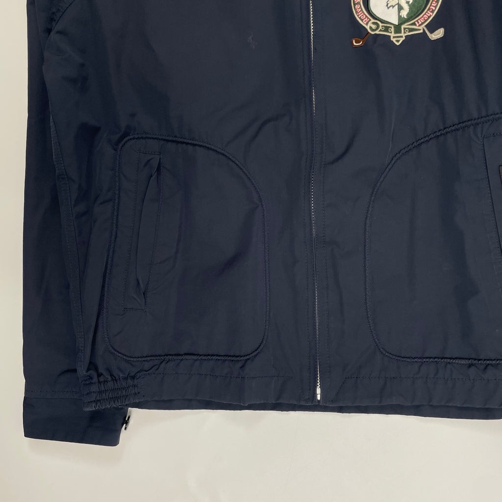 VAN JACKET / グリフォンエンブレム ハリントンジャケット ネイビー 石津謙介 SIZE：M