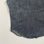 DIESEL ディーゼル / 00sライダースフェードデニムベスト SIZE:M