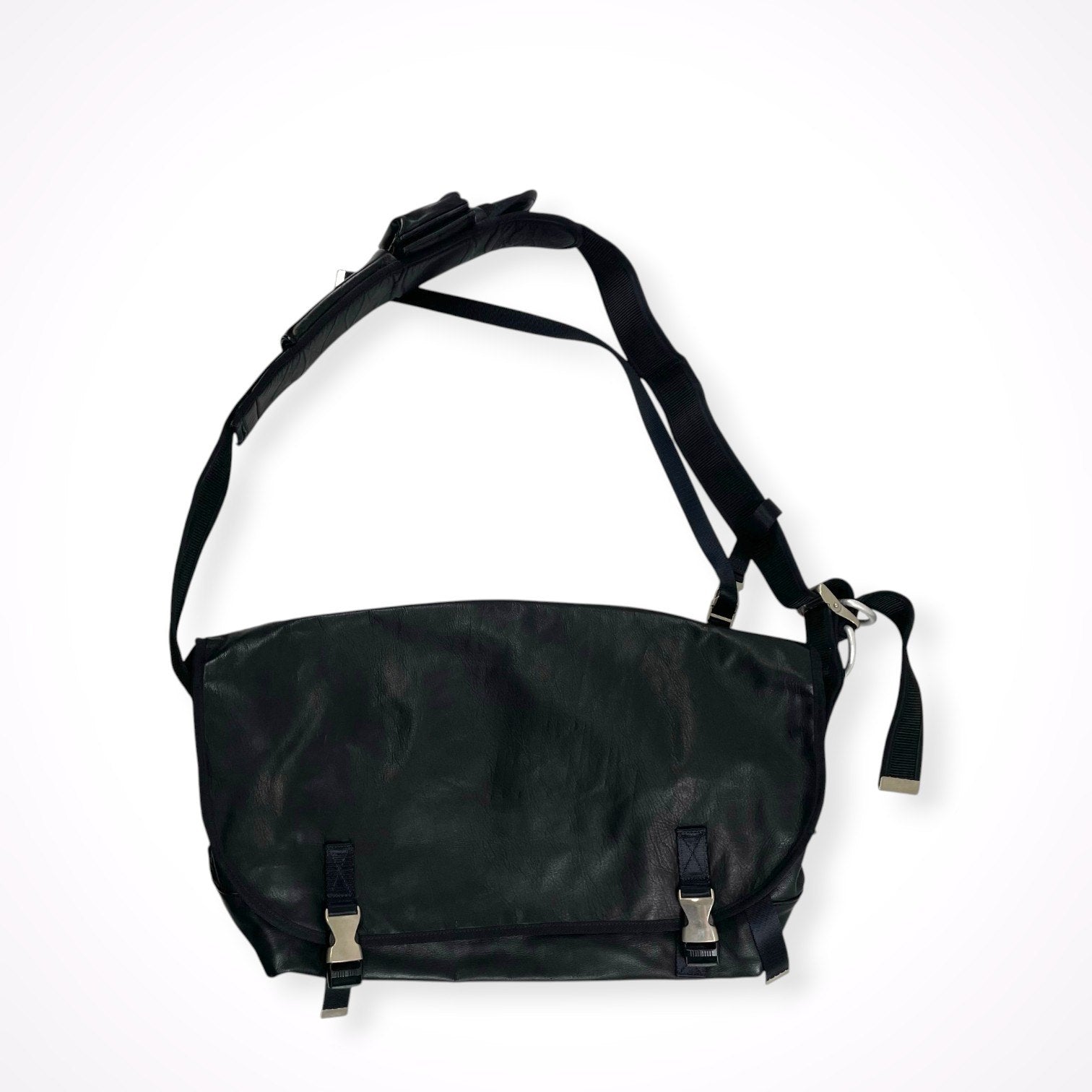 LORINZA ロリンザ / レザーメッセンジャーバッグ 参考定価：50,000程度