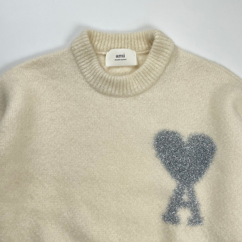 ami PARIS アミ パリス / PULL XMAS ADCセーター ロゴニット ホリデーコレクション 参考定価：83,000+tax SIZE:XS