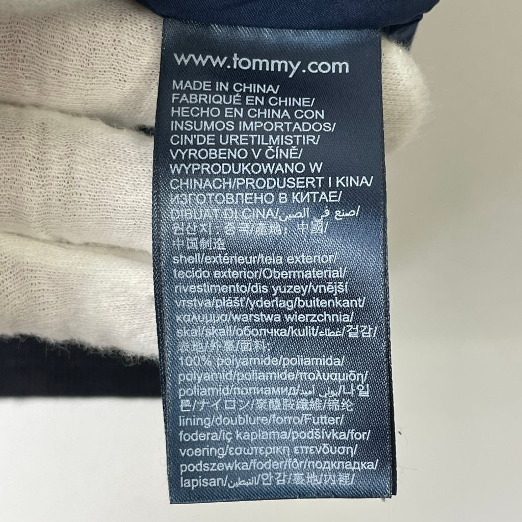 TOMMY JEANS / インサレーションジップアップジャケット ネイビー SIZE:L