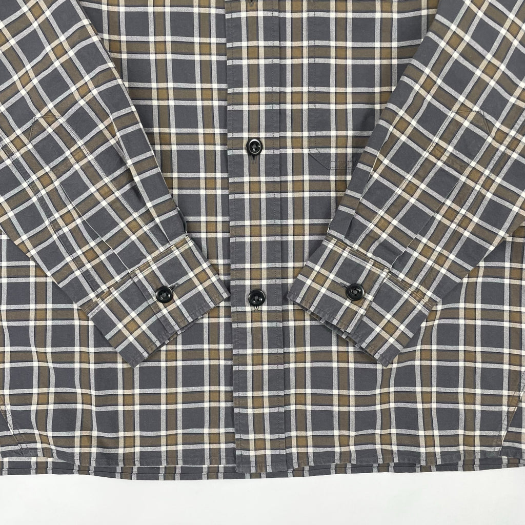 MHL. / ボックスシルエットチェックシャツ 24SS 参考定価：40,000程度 SIZE:M