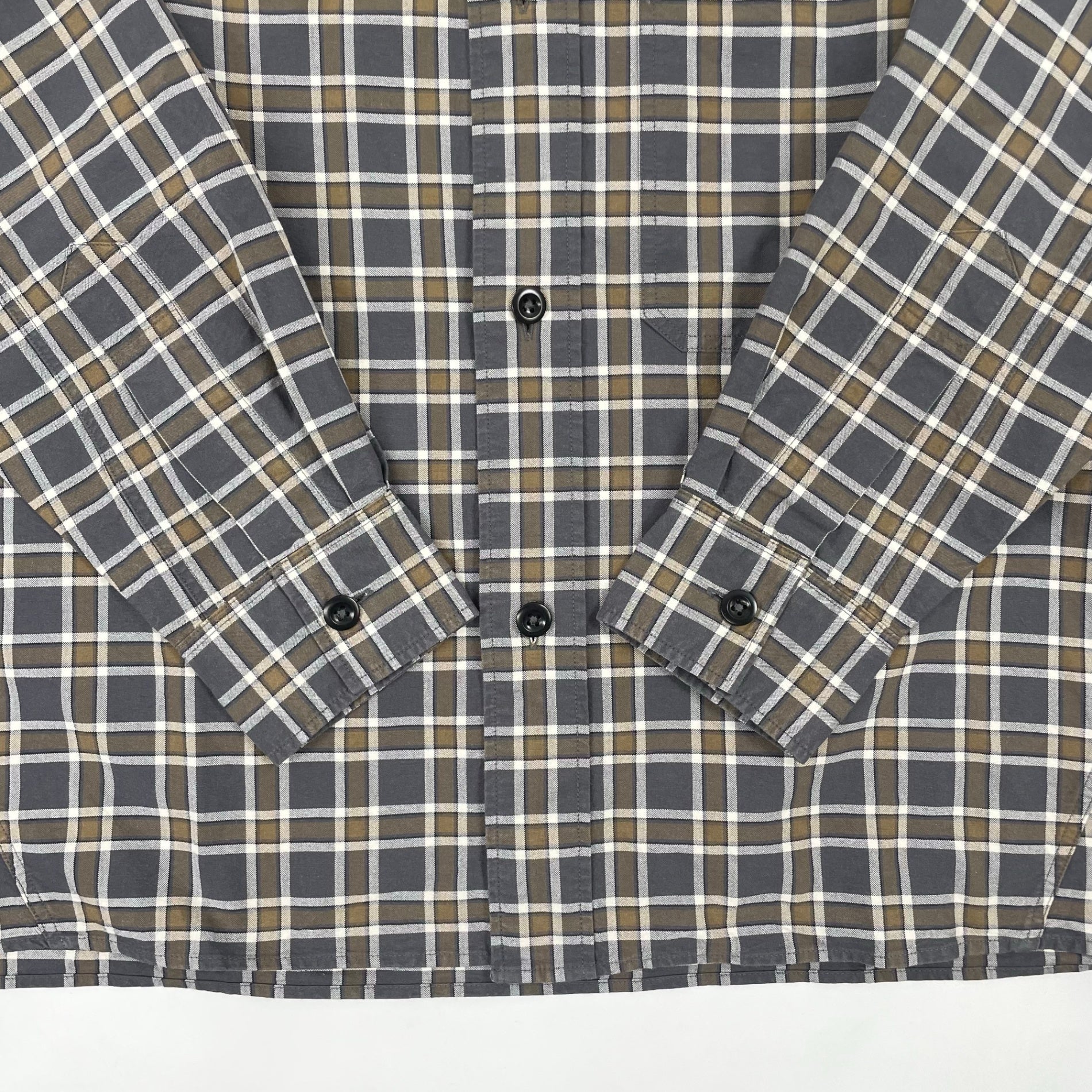 MHL. / ボックスシルエットチェックシャツ 24SS 参考定価：40,000程度 SIZE:M