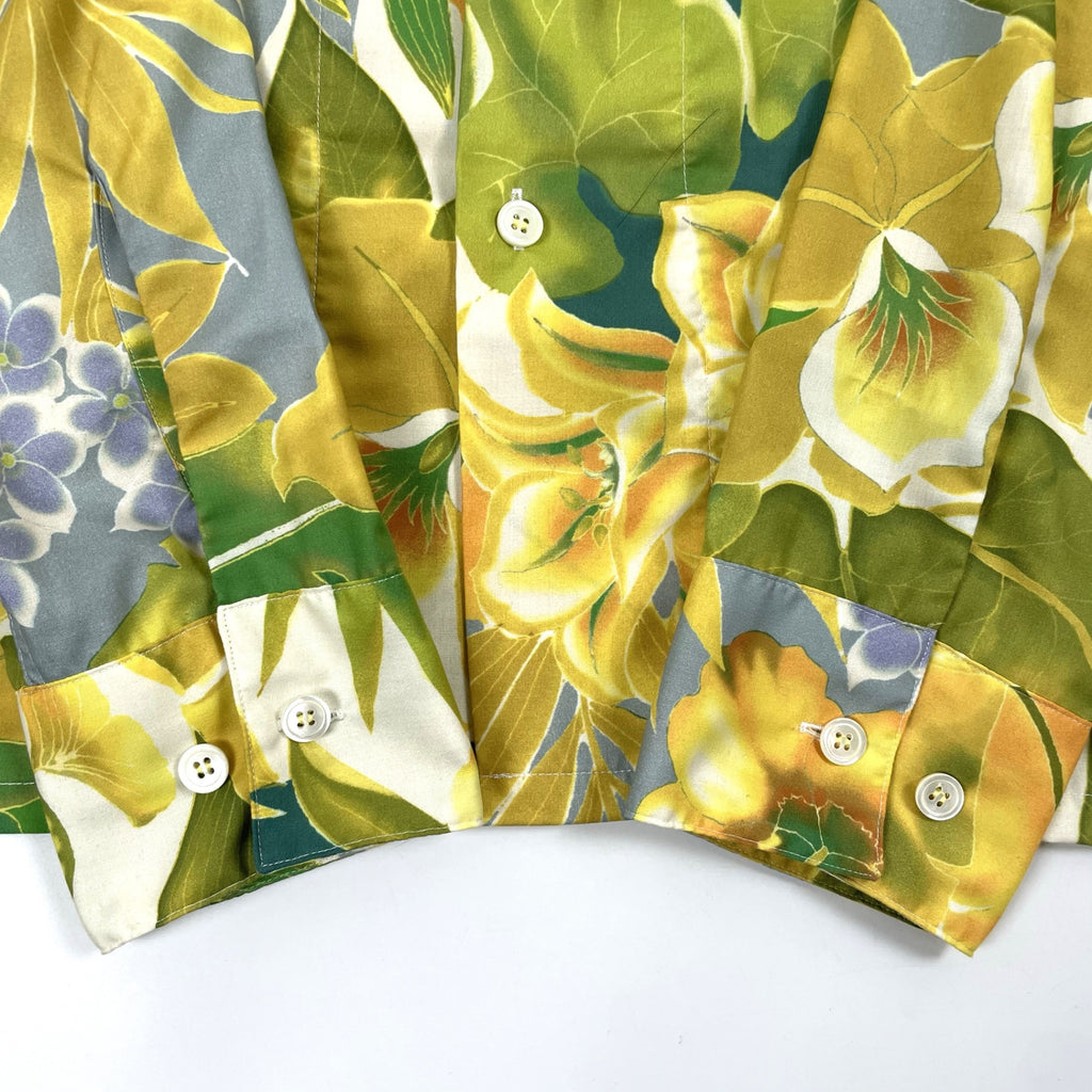 BEAMS PLUS / MIL Open Collar Tropical Pattern Print 参考定価：18,000+tax SIZE:L