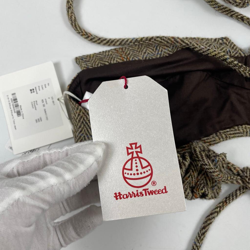 crinkle × Harris Tweed / ハリスツイードビキニトップ  未使用品 参考定価：27,000+tax SIZE:FREE