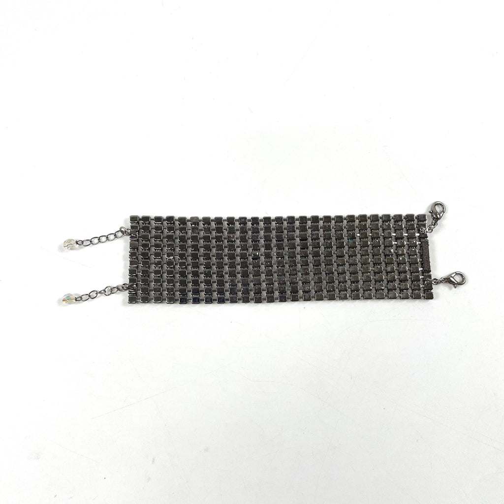 GIORGIO ARMANI / ビジューブレスレット＆イヤリングセット 参考定価：150,000程度