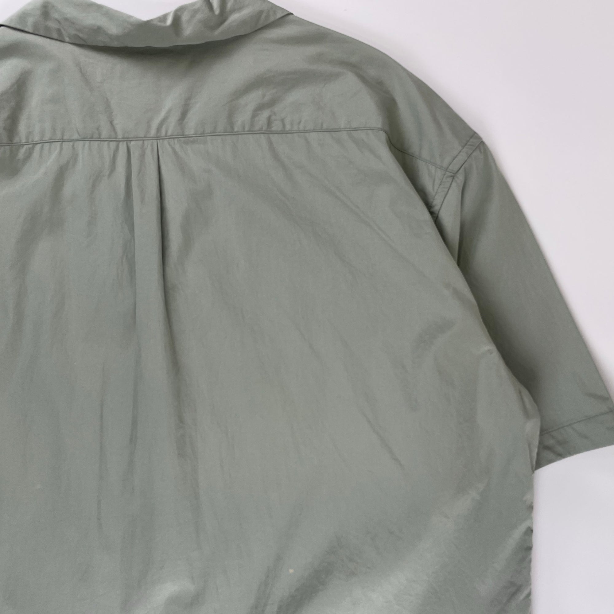 EEL イール / 花火シャツ ライトグリーン 参考定価：15,000+tax SIZE：L