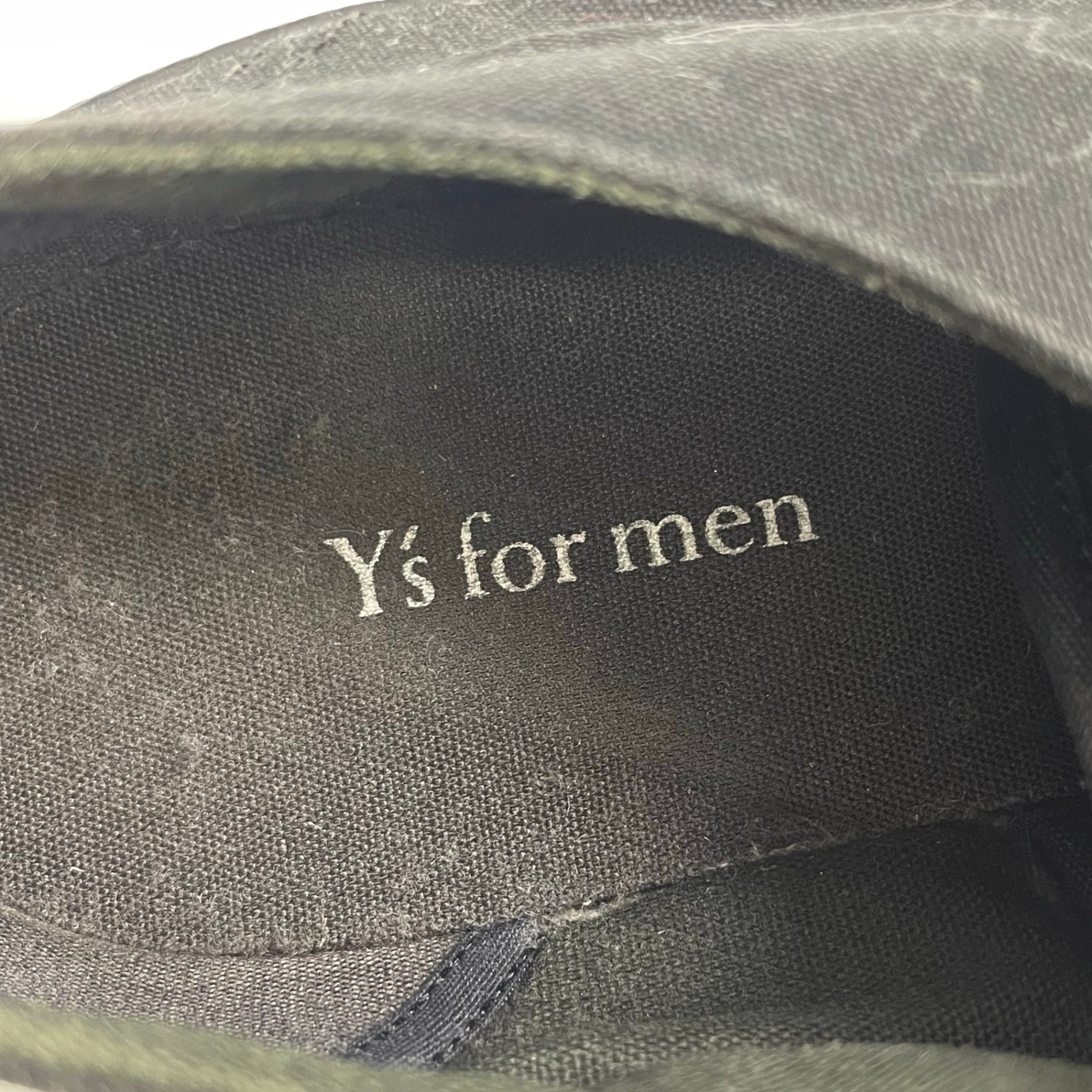 Y's for men / キャンバスローカットスニーカー 参考定価：35,000程度 SIZE：25cm程度