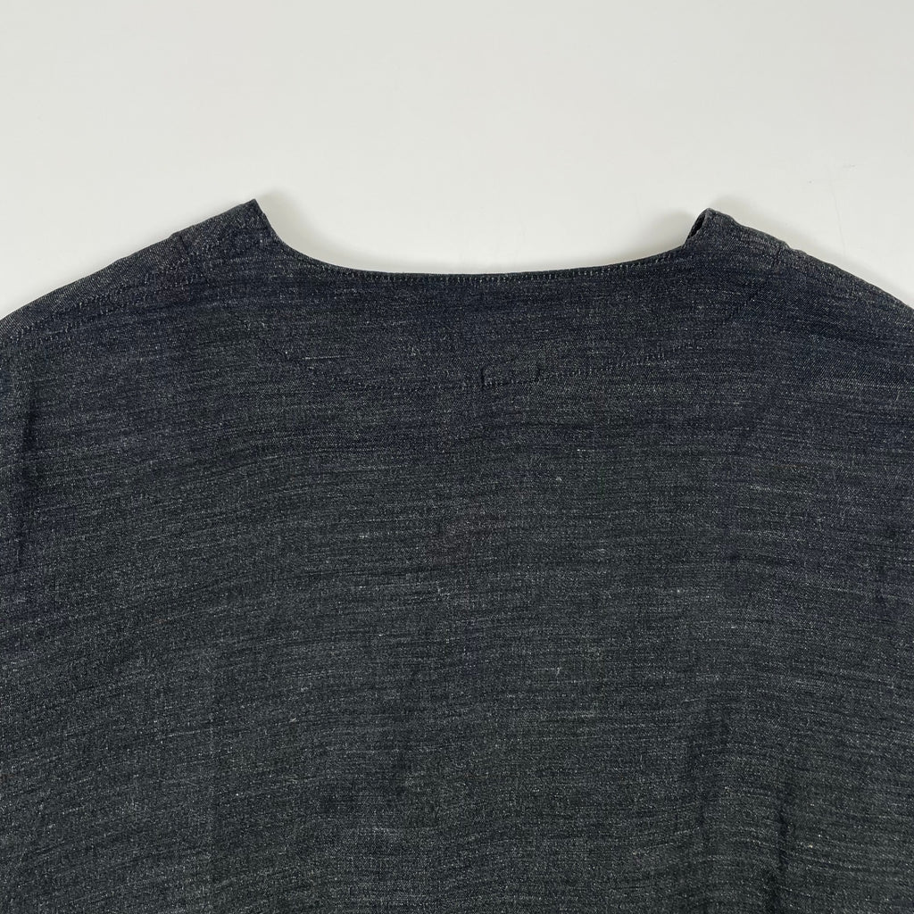 WATANABE TEXTILE × ORTHOU / ノーカラーカバーオールジャケット SIZE:FREE