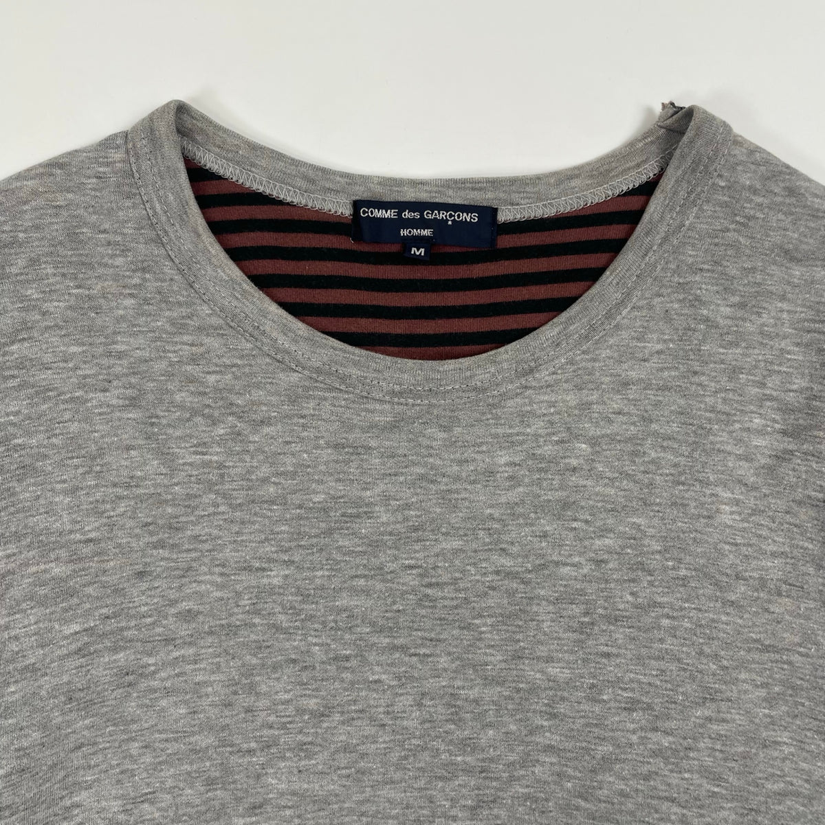 COMME des GARCONS HOMME / 05SSイレギュラーシームデザインTEE AD2004 SIZE:M