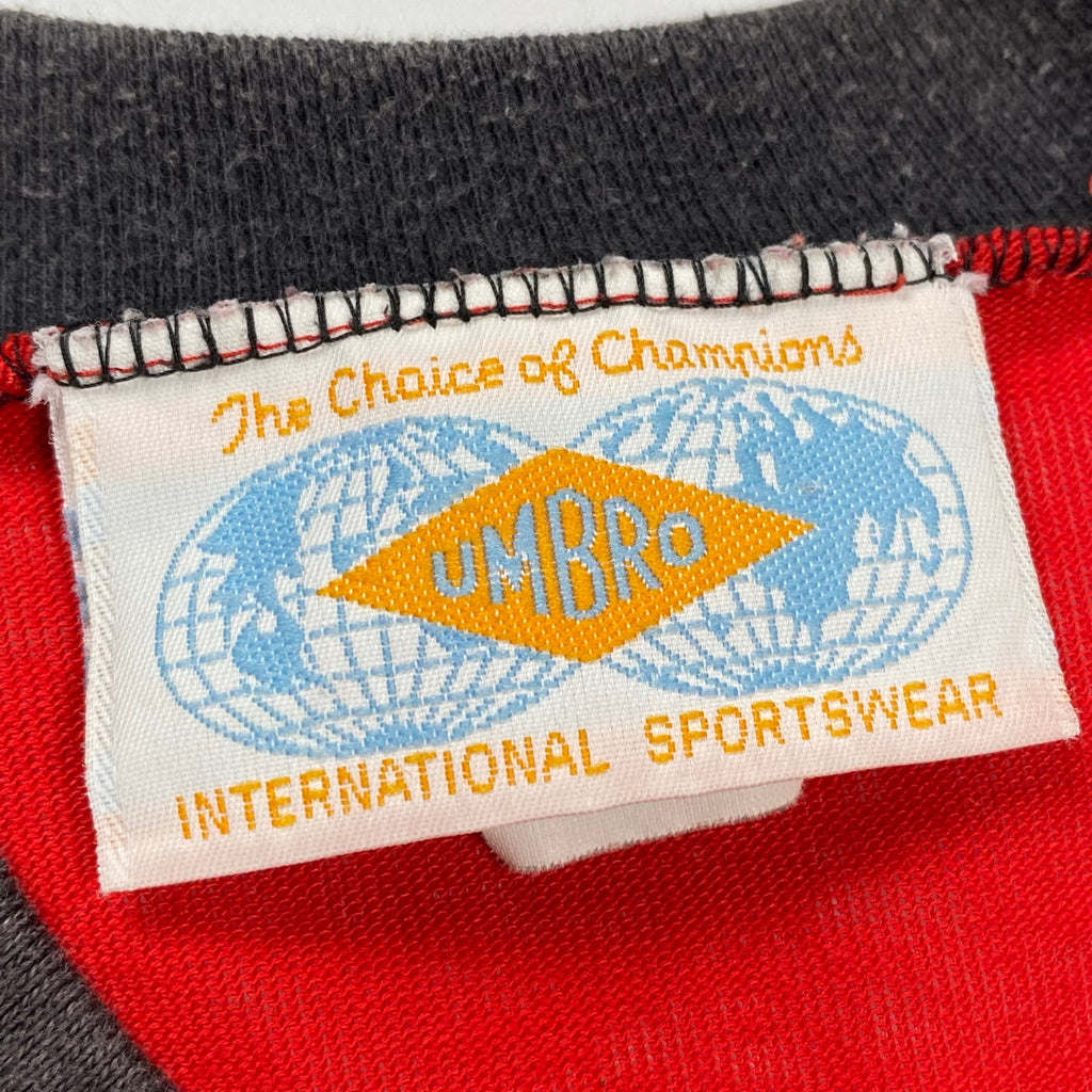 VINTAGE UMBRO アンブロ / 6-70s ヴィンテージフットボールTEE ゲームシャツ ほぼデッド USA製 SIZE:M