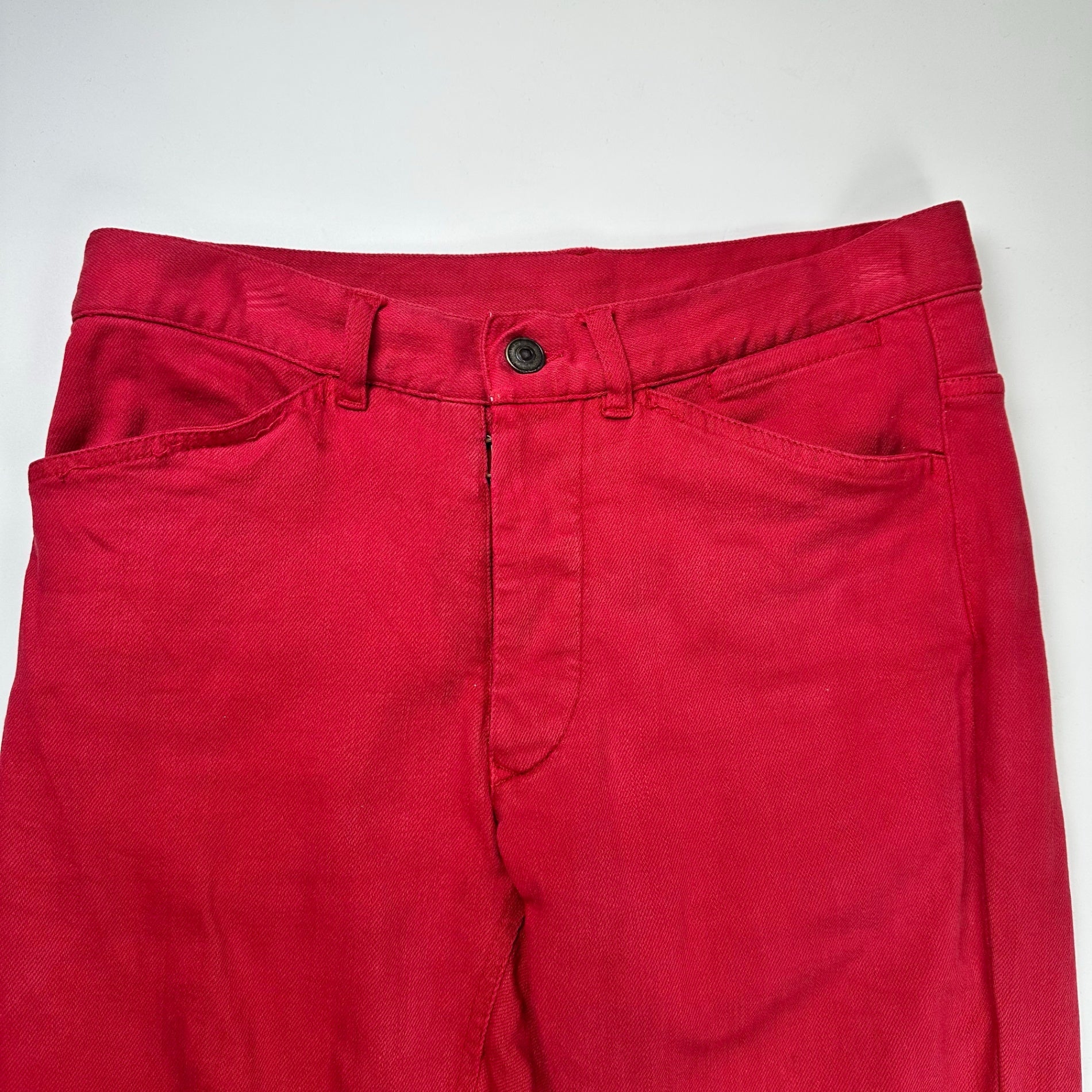 本人期08SS MAISON MARTIN MARGIELA メゾンマルタンマルジェラ / 08SS カラーデニムパンツ 本人期 イタリア製 SIZE:44