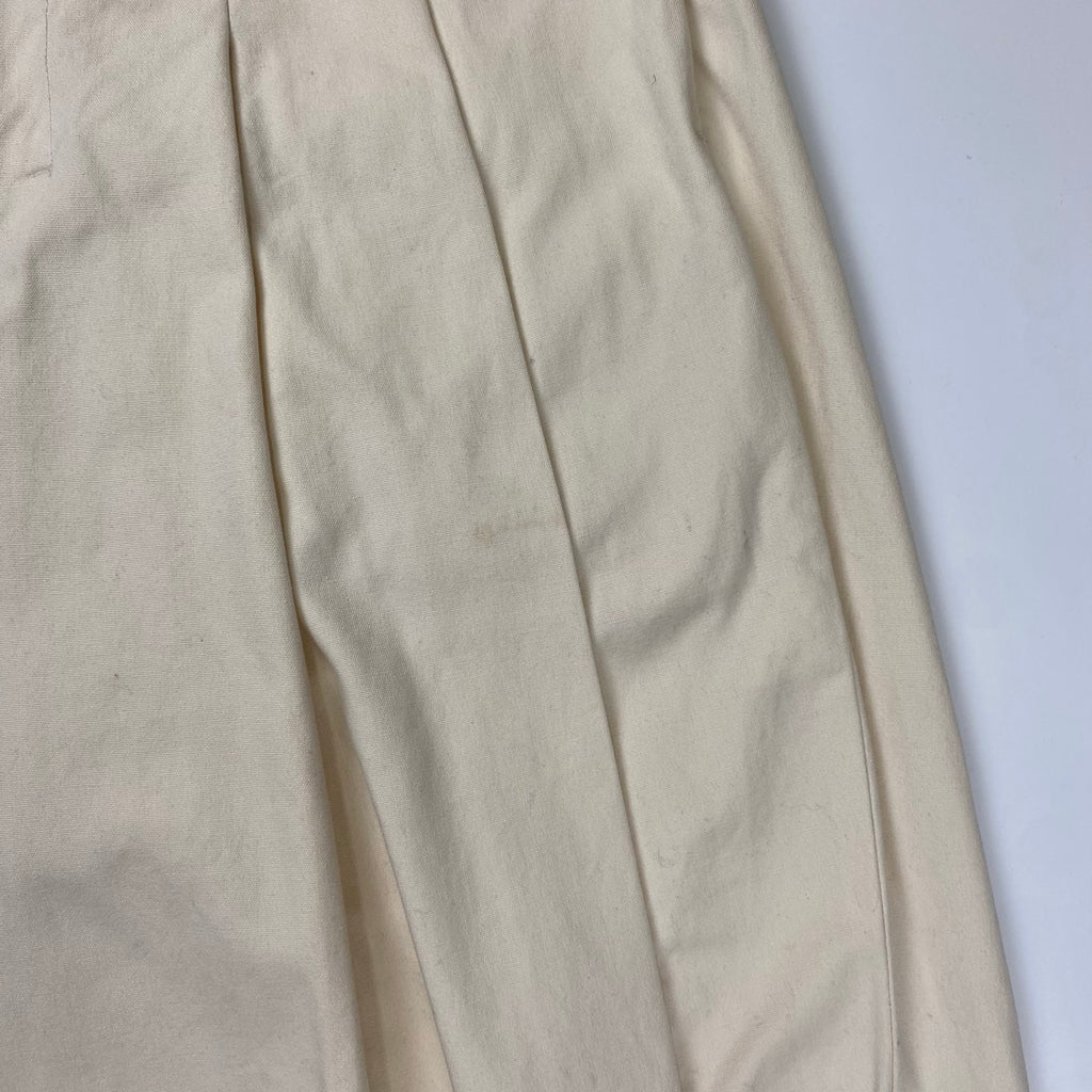 SHINYA KOZUKA シンヤコズカ / BAGGY PANTS バギーパンツ オフホワイト 21015K40 SIZE:M