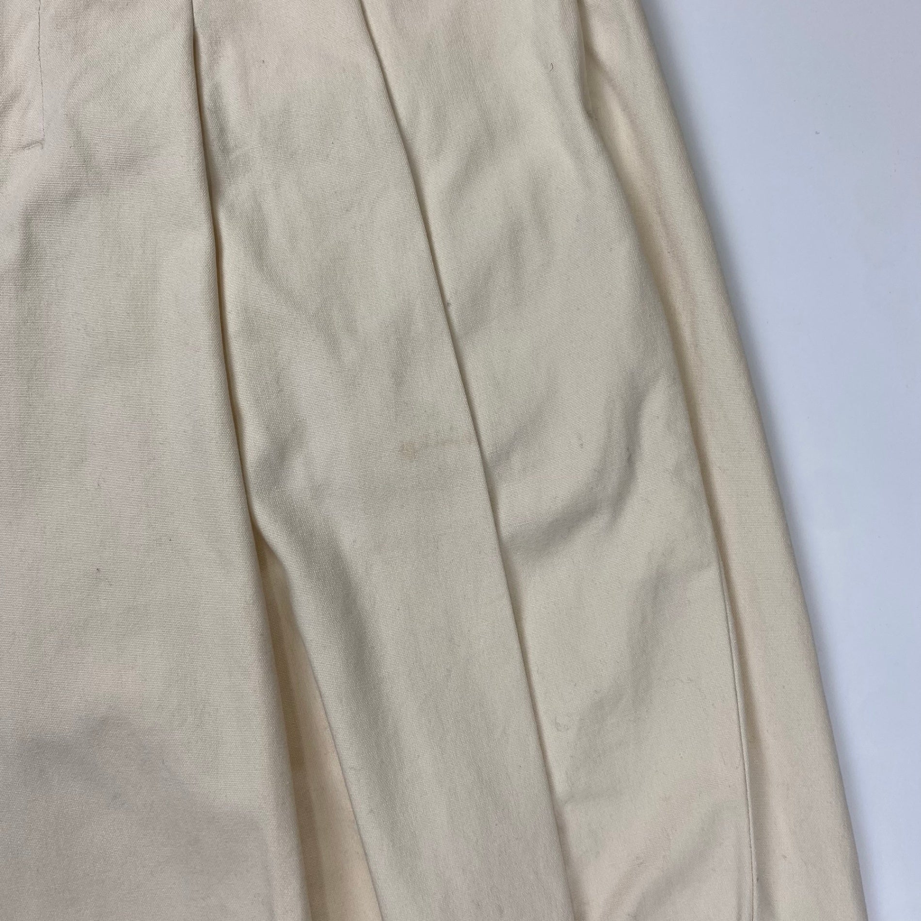 SHINYA KOZUKA シンヤコズカ / BAGGY PANTS バギーパンツ オフホワイト 21015K40 SIZE:M