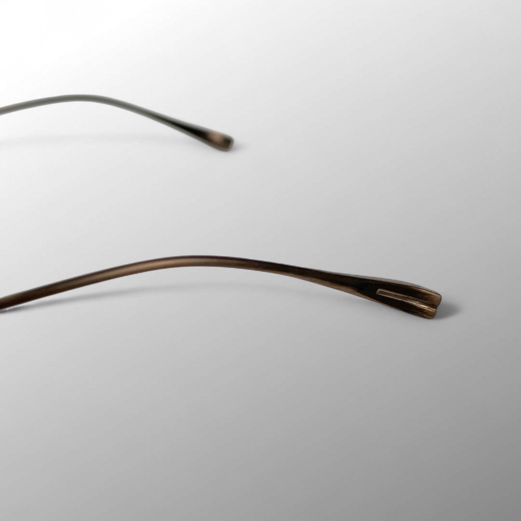 【未使用級】 金子眼鏡 JAPANシリーズ / チタンフレーム ボストン型アイウェア ブロンズカラー 度なしクリアレンズ KJ-62 参考定価：50,000+tax