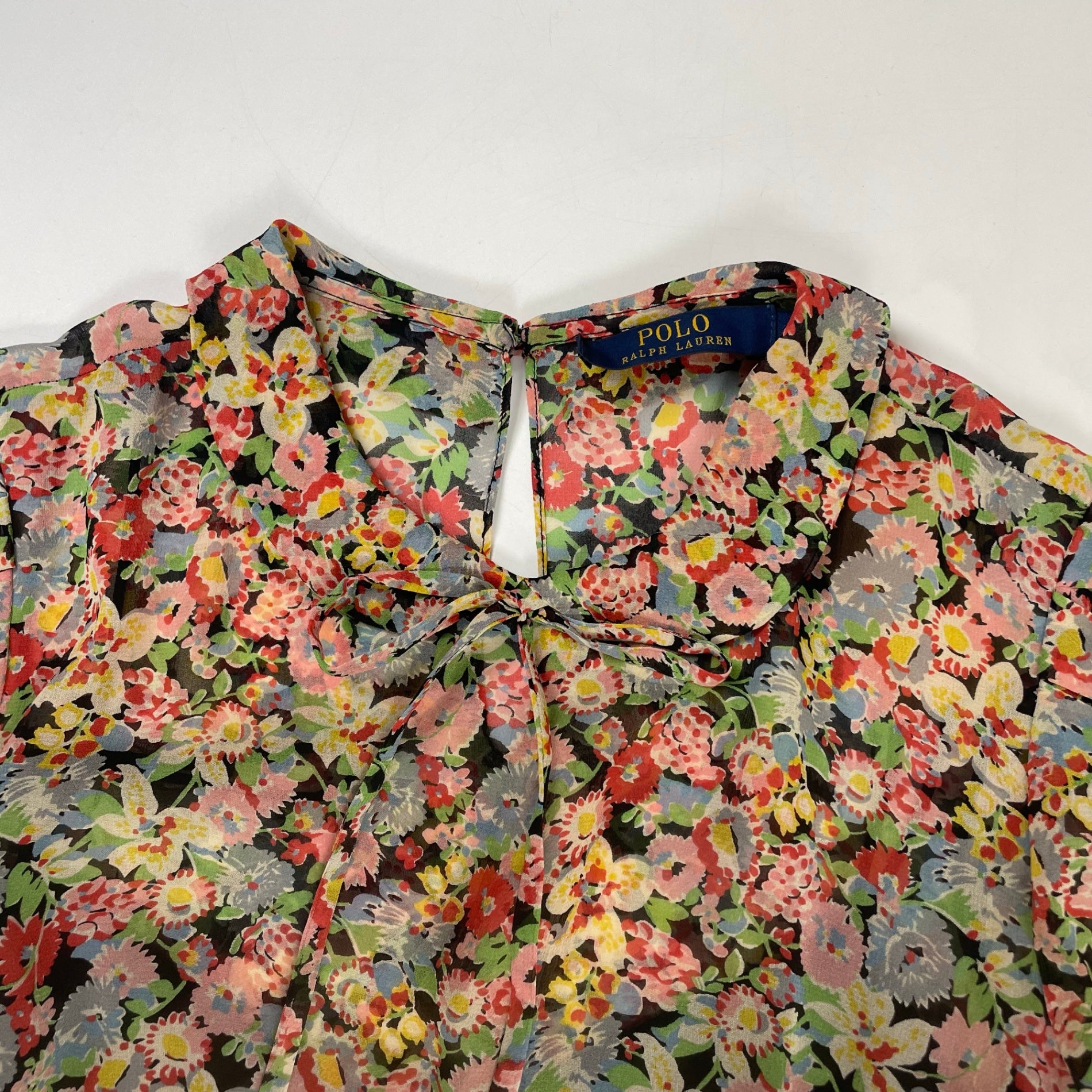 POLO Ralph Lauren / マルベリーシルクワンピース 参考定価：75,000程度 SIZE:6