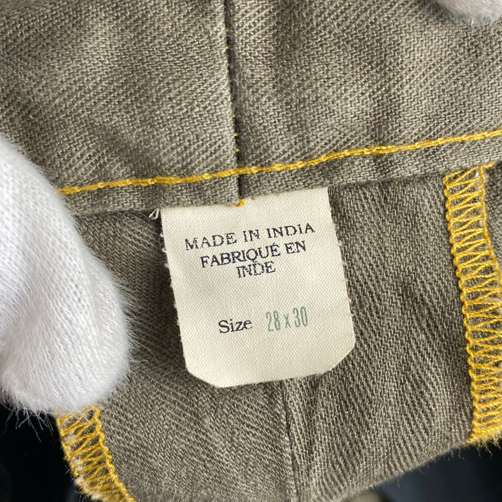 RRL ダブルアールエル / オフィサーリネンコットンヘリンボーンパンツ 23SS 参考定価：52,000+tax SIZE:28×30