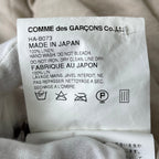 COMME des GARCONS HOMME / 08SS リネンミックスチェックシャツ 参考定価：40,000程度 SIZE:S