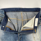 ANCELLM / DAMAGE WIDE 5P DENIM PANTS  参考定価：38,000+tax SIZE:3