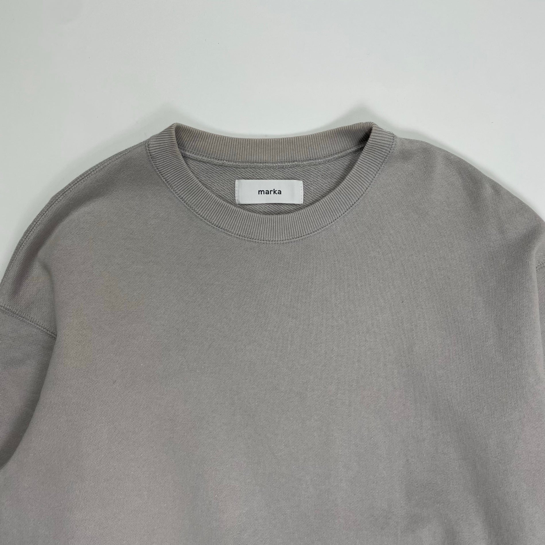 marka マーカ / クルーネックスウェット M22F-37CS01C 参考定価：27,000程度 SIZE:1