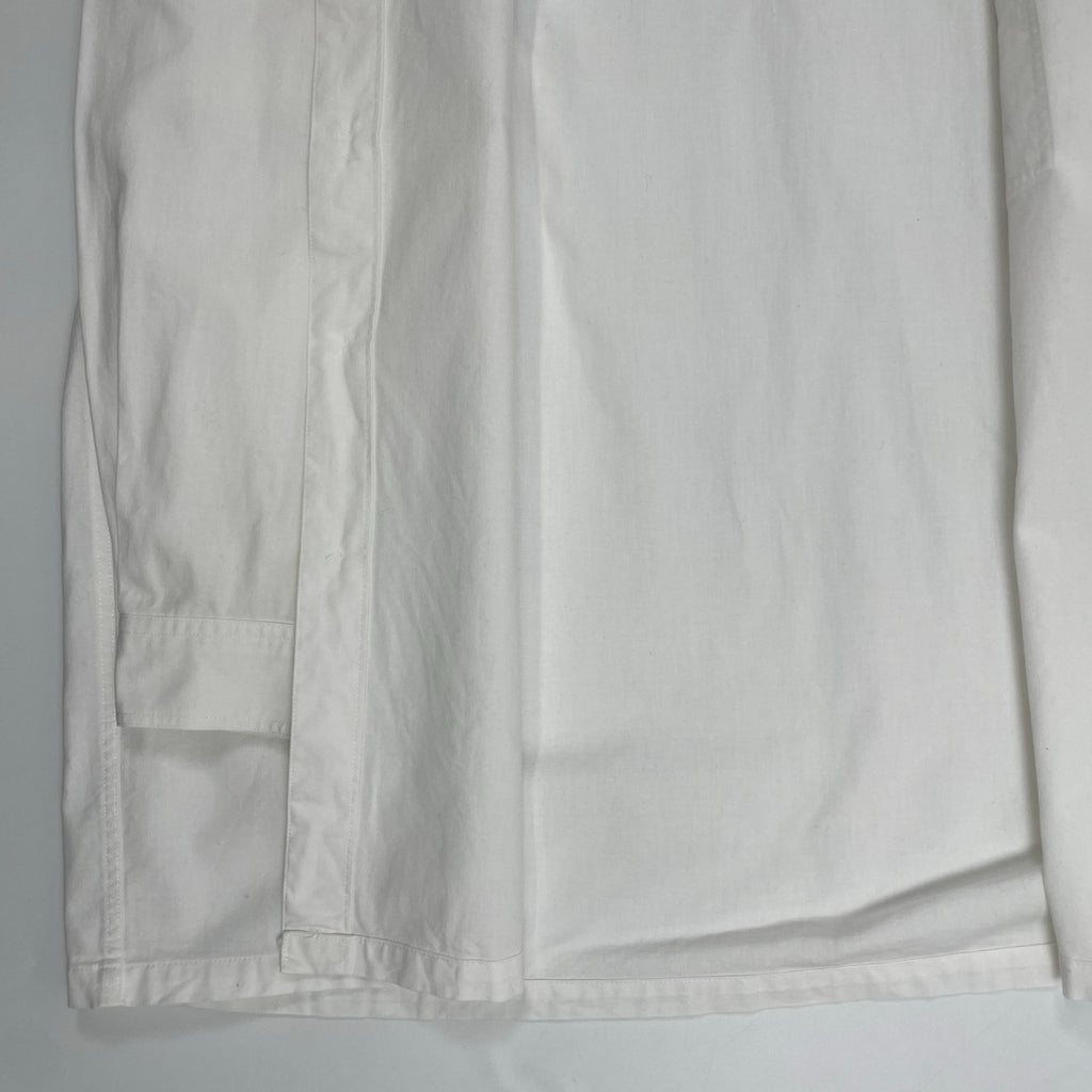 CELINE セリーヌ / 馬車刺繍ヴィンテージコットンシャツ ホワイト SIZE:L