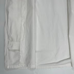 CELINE セリーヌ / 馬車刺繍ヴィンテージコットンシャツ ホワイト SIZE:L