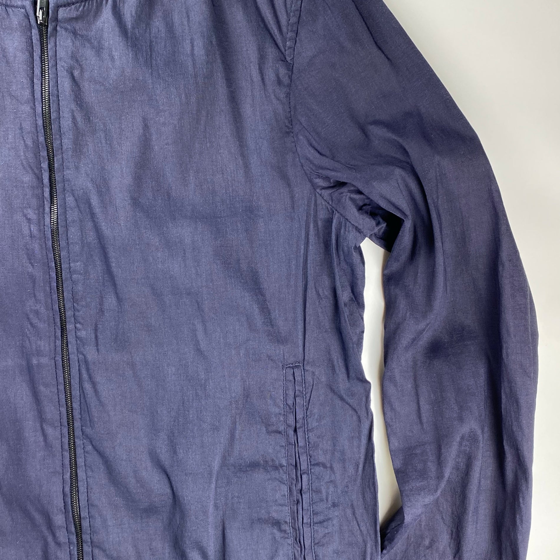 theory セオリー / リネンMIX ダブルジップ ブルゾン ジャケット SIZE：XS